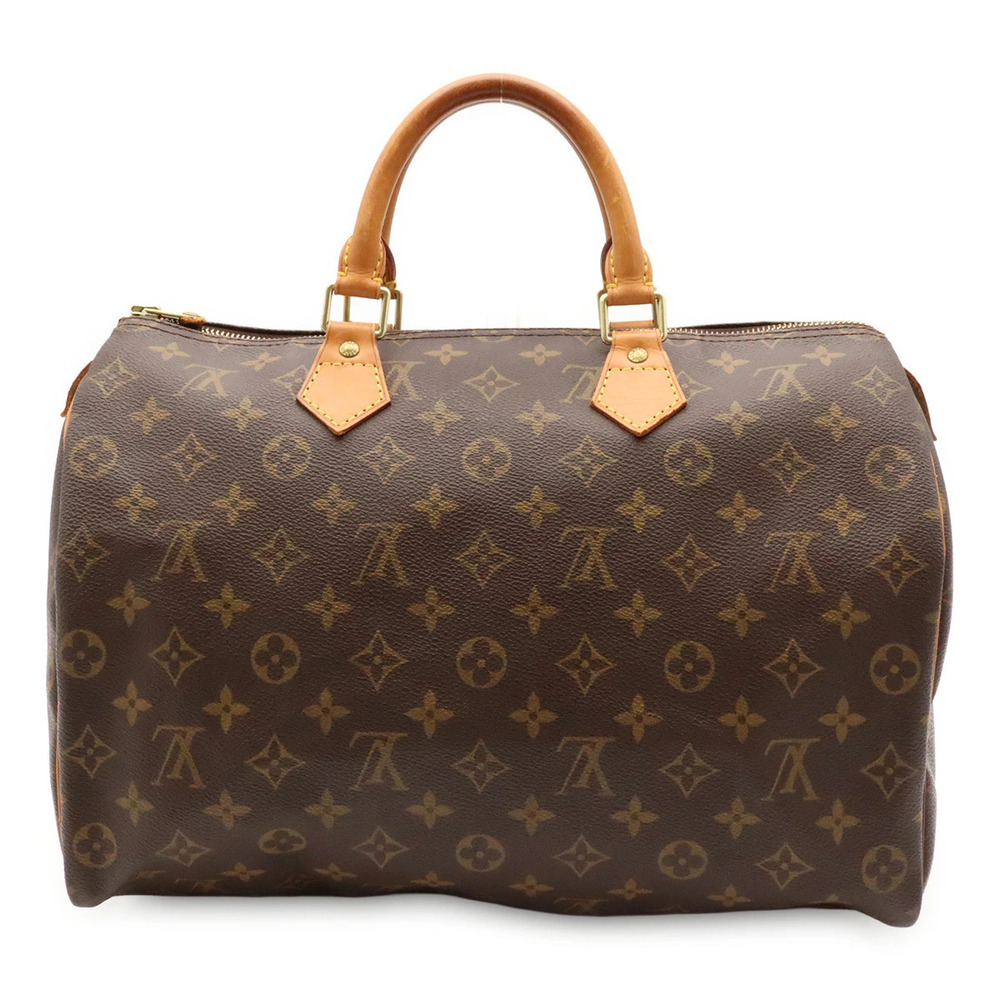 LOUIS VUITTON Monogram Speedy Handbag Boston Bag Travel